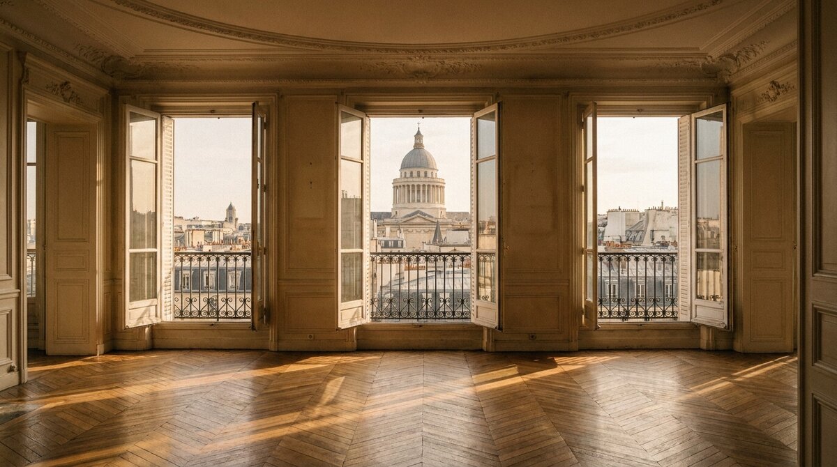 5e arrondissement : la fenêtre se referme sur les grands appartements de caractère